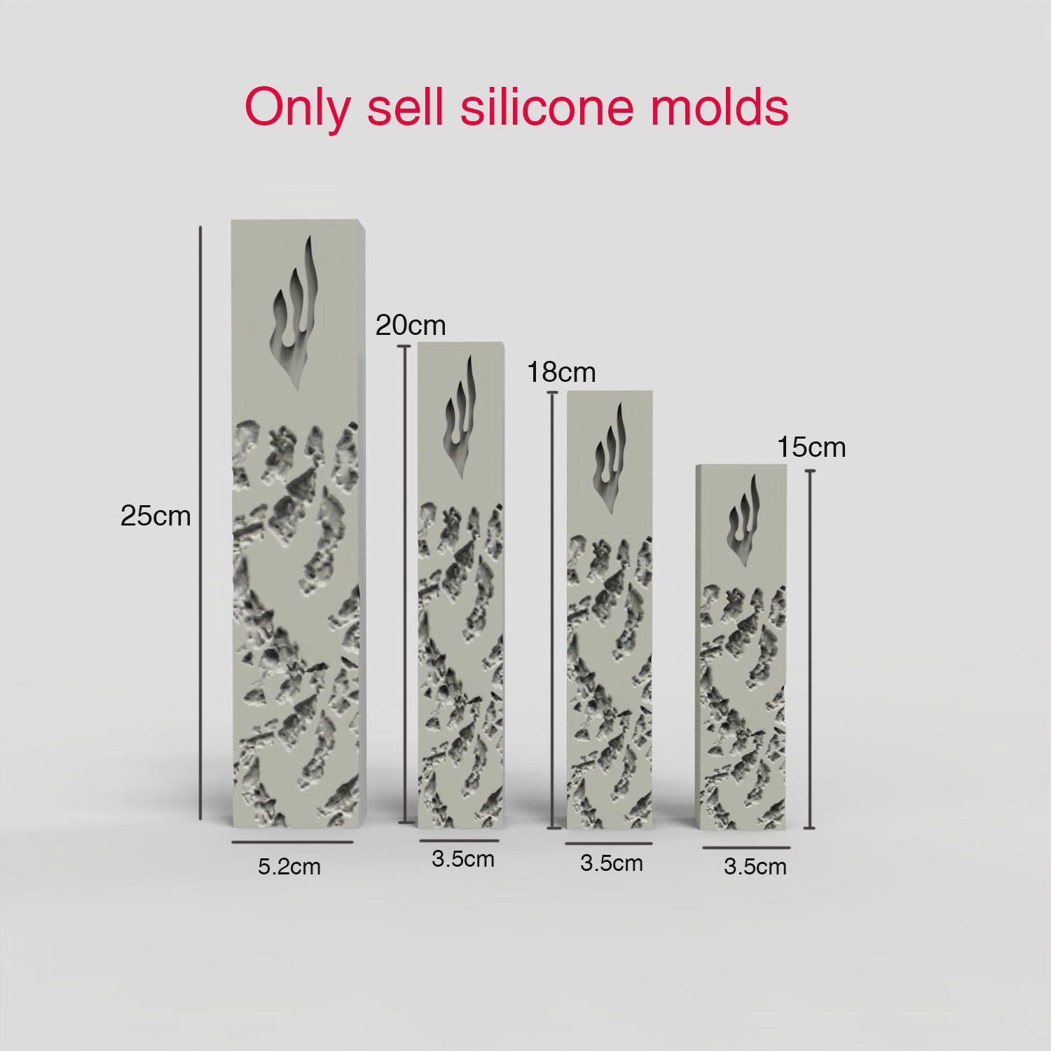 Jewish Mezuzah Holder Silicone - Serving Tray Mold 评论和价格