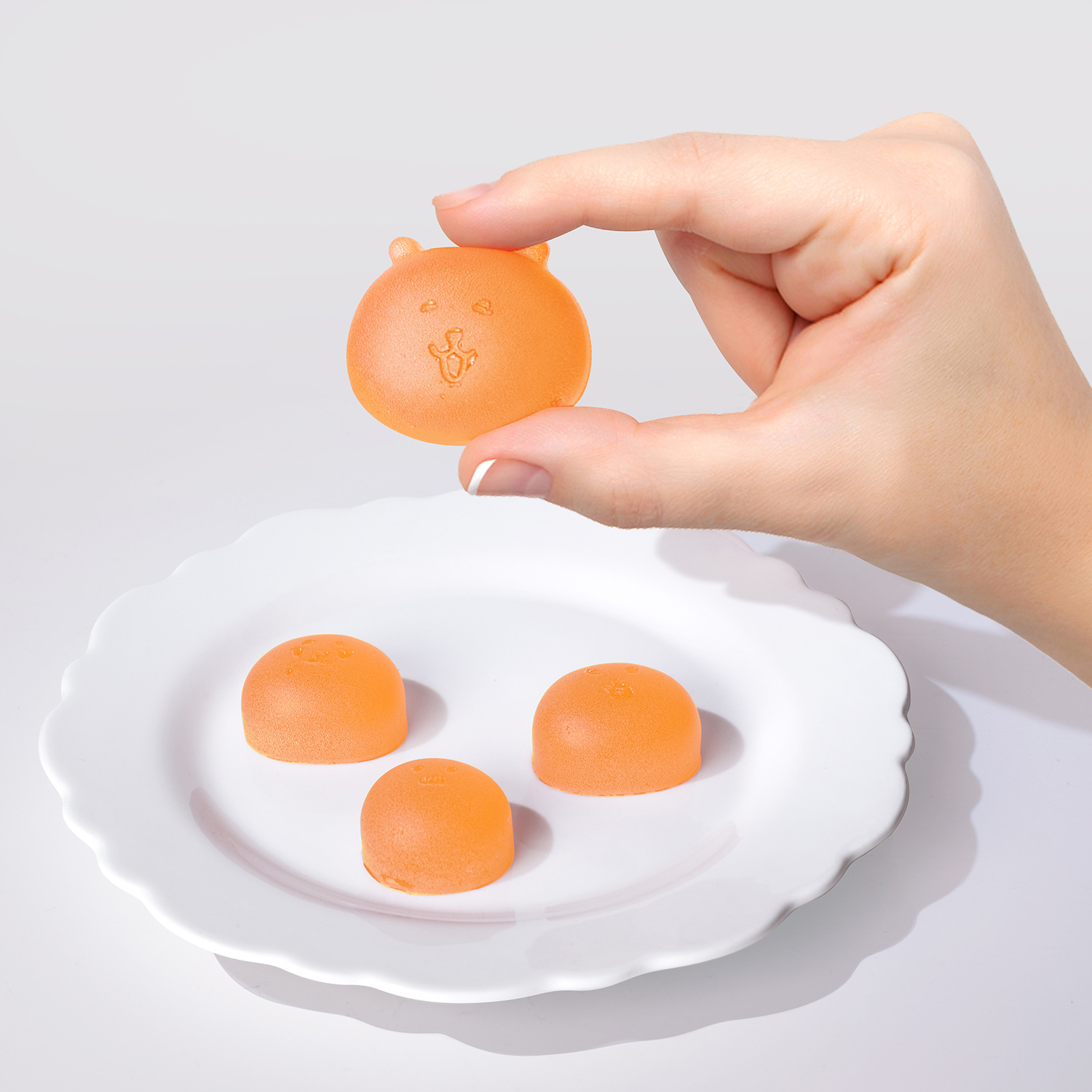 Cute Joke Bear Silicone Ice Cu - Silicone Mold Tray 评论和价格