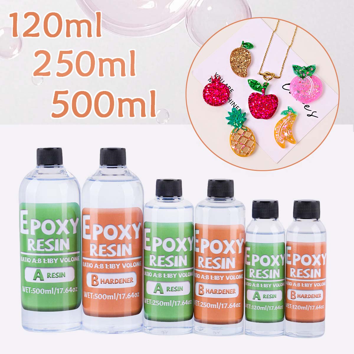 1:1 AB Resin Epoxy Glue Kit Hi - Resin Jewelry Kit 评论和价格