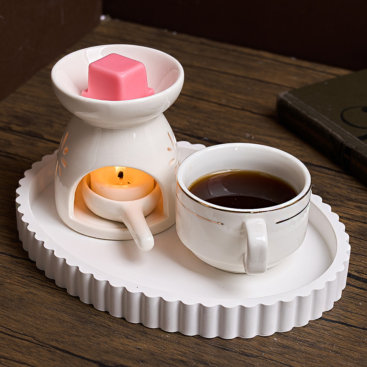 DIY Concrete Tray Silicone Mol - Coaster Mold Round 评论和价格