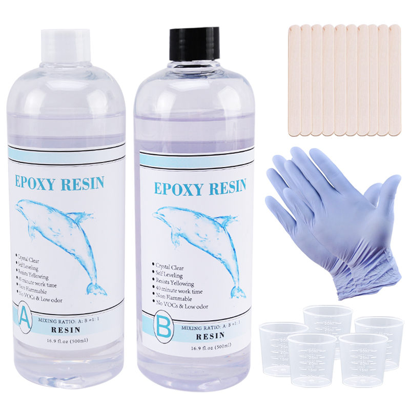 1:1 Clear Epoxy Resin Crystal  - Epoxy Uv Resin Kit 评论和价格