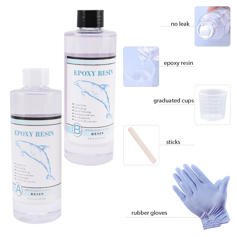 1:1 Clear Epoxy Resin Crystal  - Epoxy Uv Resin Kit 评论和价格