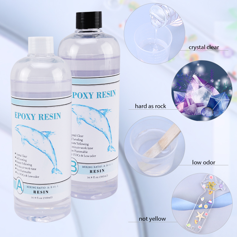 1:1 Clear Epoxy Resin Crystal  - Epoxy Uv Resin Kit 评论和价格