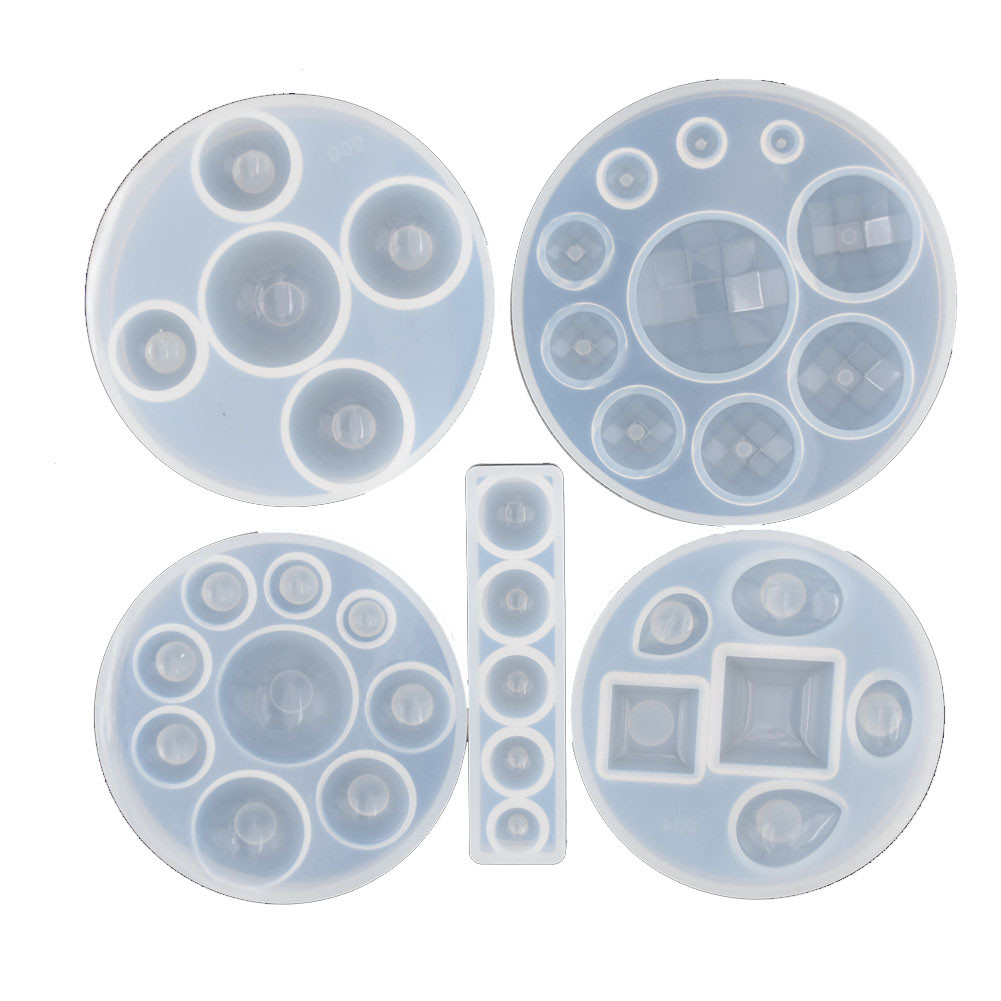 Silicone Mold half ball Oblate - Resin Ocean Wave Mold 评论和价格