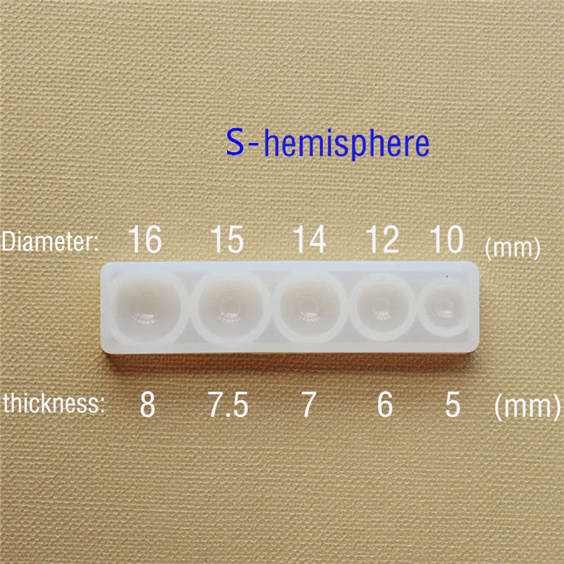 Silicone Mold half ball Oblate - Resin Ocean Wave Mold 评论和价格