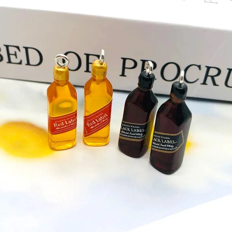 10Pcs Tiny Wine Bar Bottle Res - Resin Crafts 评论和价格