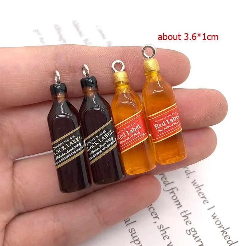 10Pcs Tiny Wine Bar Bottle Res - Resin Crafts 评论和价格