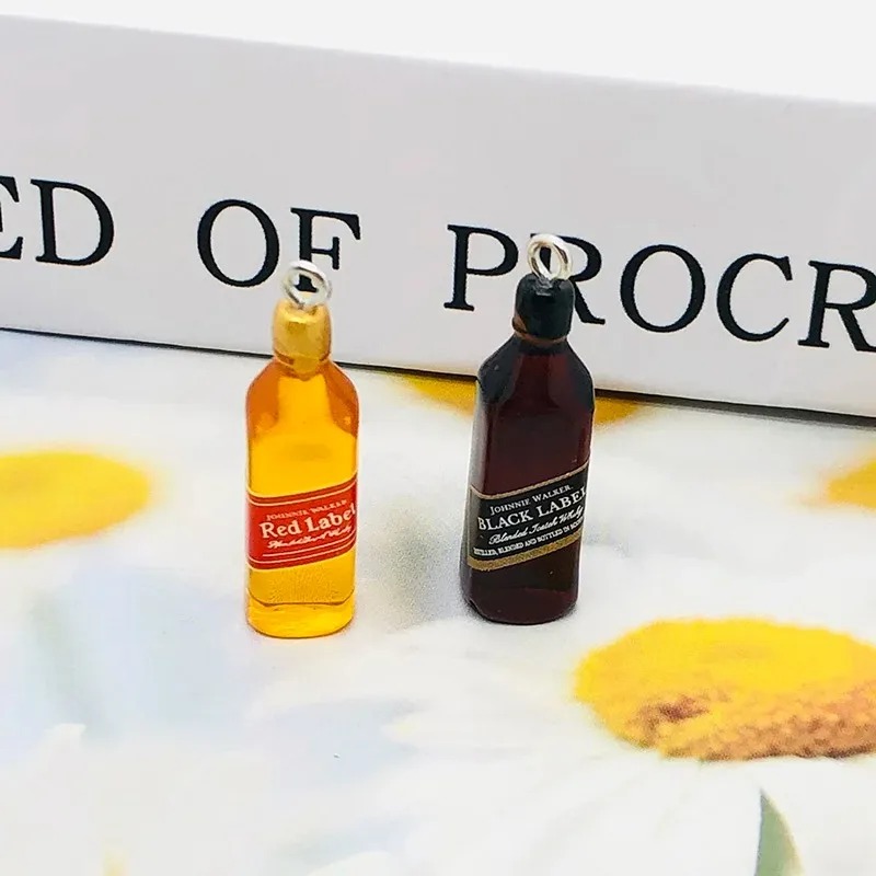 10Pcs Tiny Wine Bar Bottle Res - Resin Crafts 评论和价格