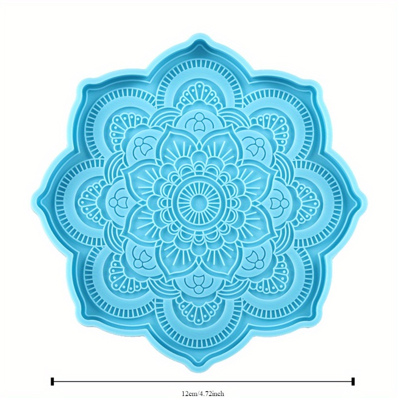 Mandala Coaster Silicone Mold  - Silicone Mold Tray 评论和价格