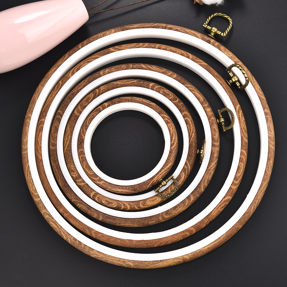 Imitated Wood Round,Oval Diffe - Wood Ring Blank 评论和价格