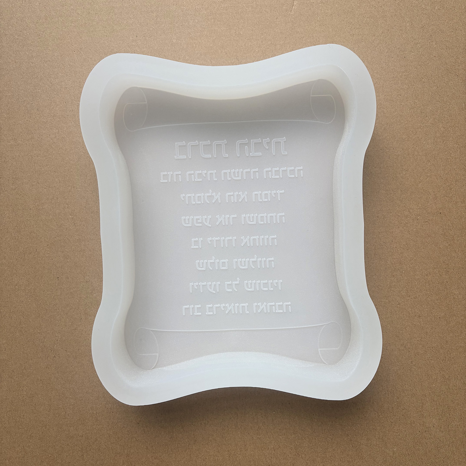 Silicone Mold For Scroll Shape - Serving Tray Mold 评论和价格