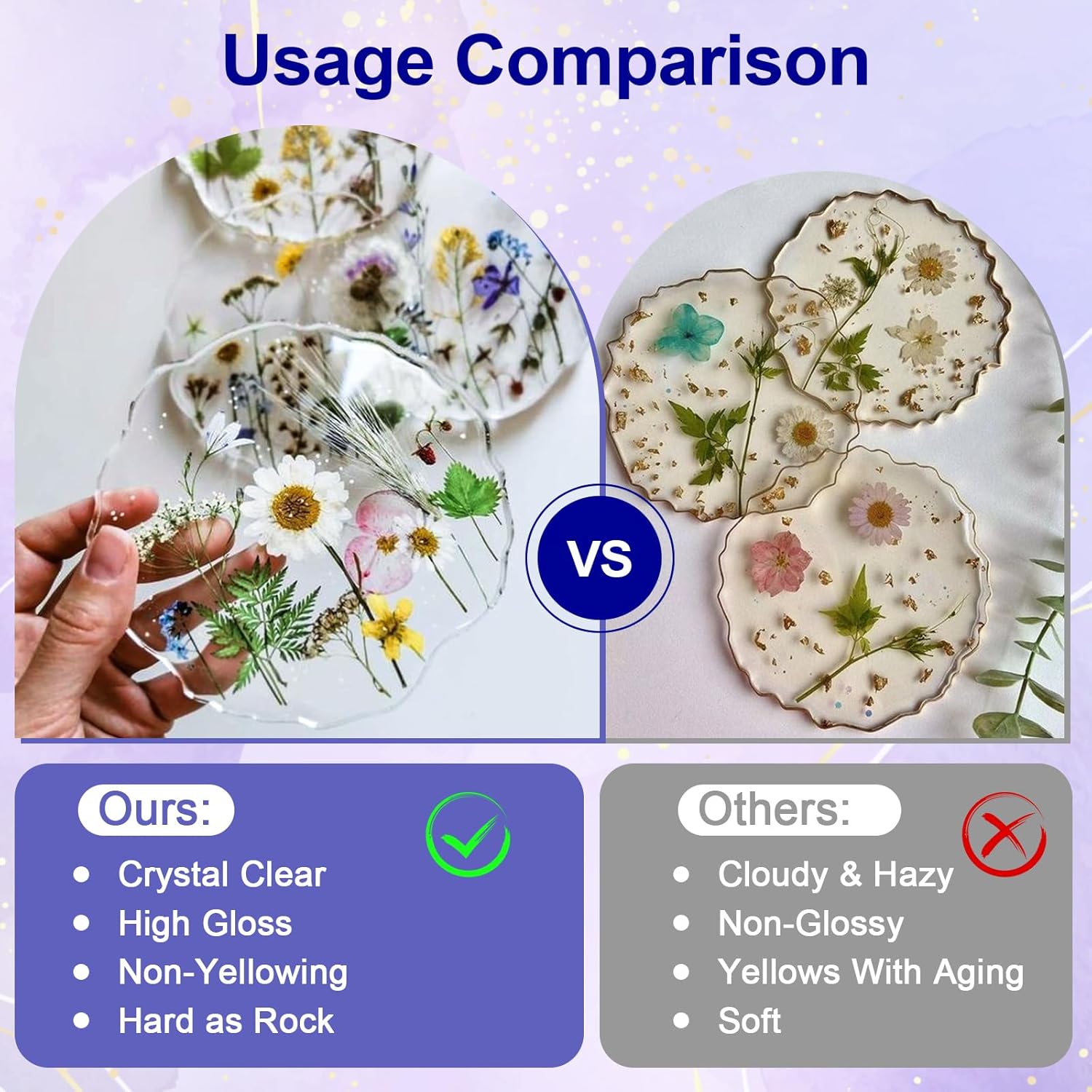 Clear Epoxy Resin AB Glue Hard - Resin Jewelry Kit 评论和价格