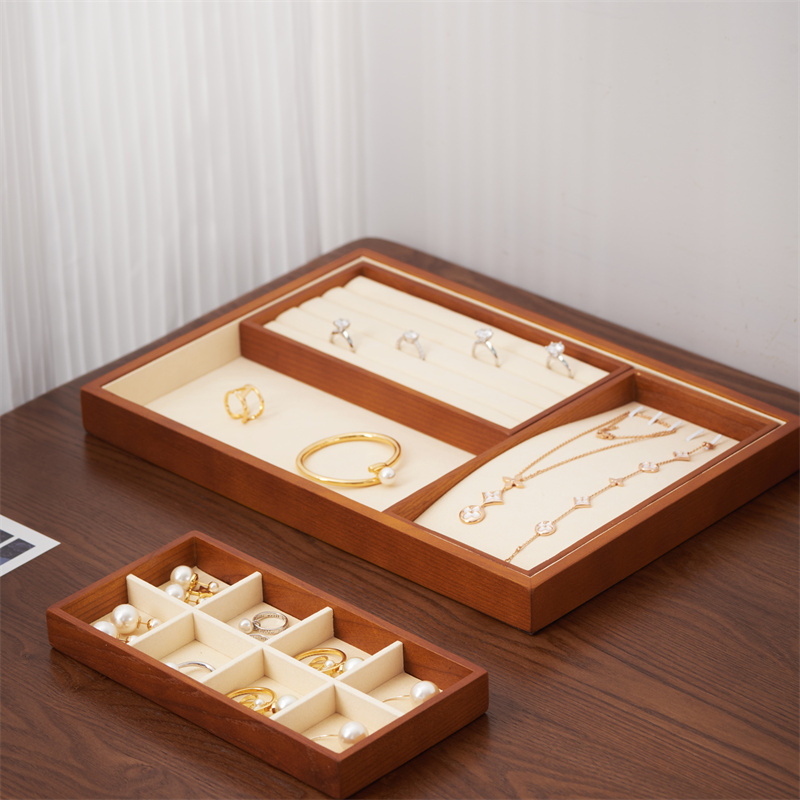 Oirlv Wooden Jewelry Organizer - Wood Ring Blank 评论和价格