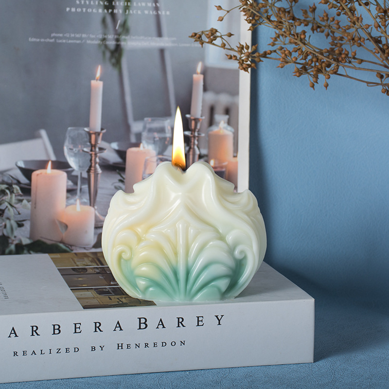 Ocean Shell Candle Silicone Mo - Resin Ocean Wave Mold 评论和价格
