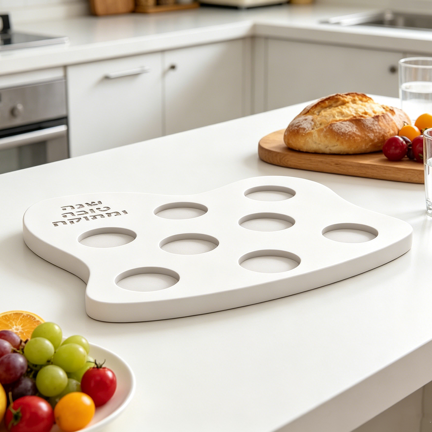 Silicone Mold For Jewish Rosh  - Serving Tray Mold 评论和价格