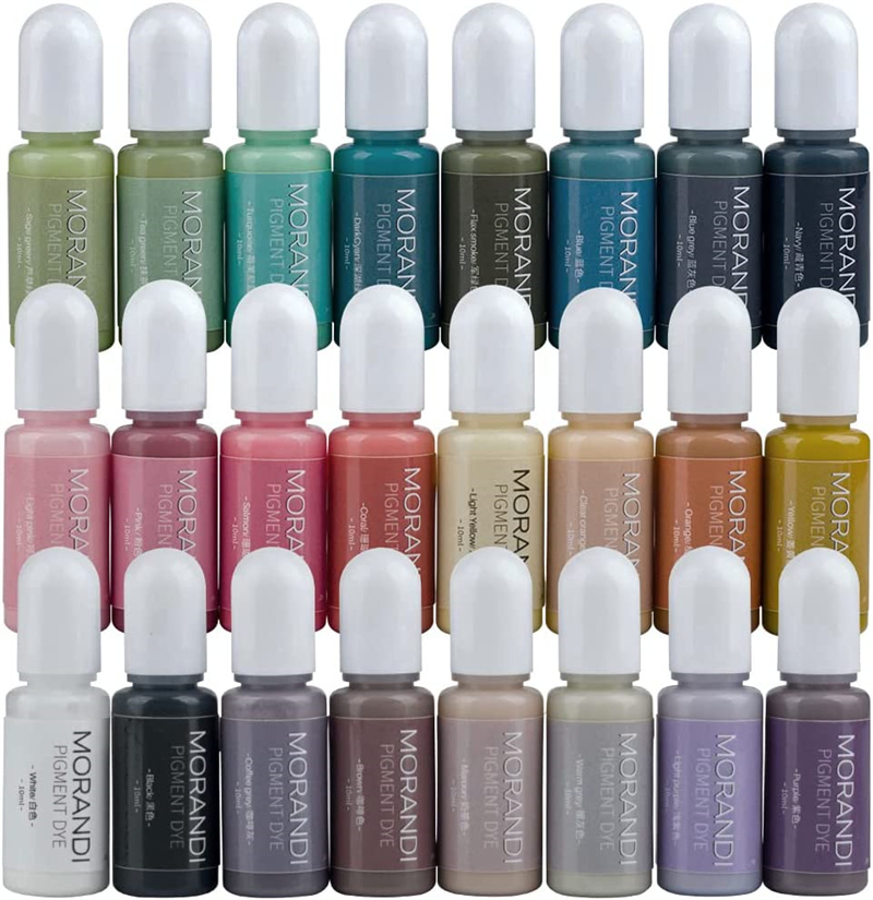 24Colors Morandi Opaque Color  - Resin Dye Alcohol 评论和价格