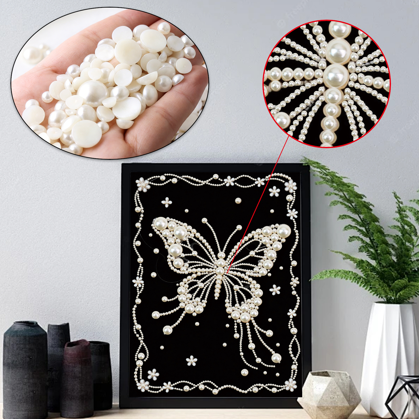DIY Pearl Painting Art Kits fo - Resin Craft Kit 评论和价格