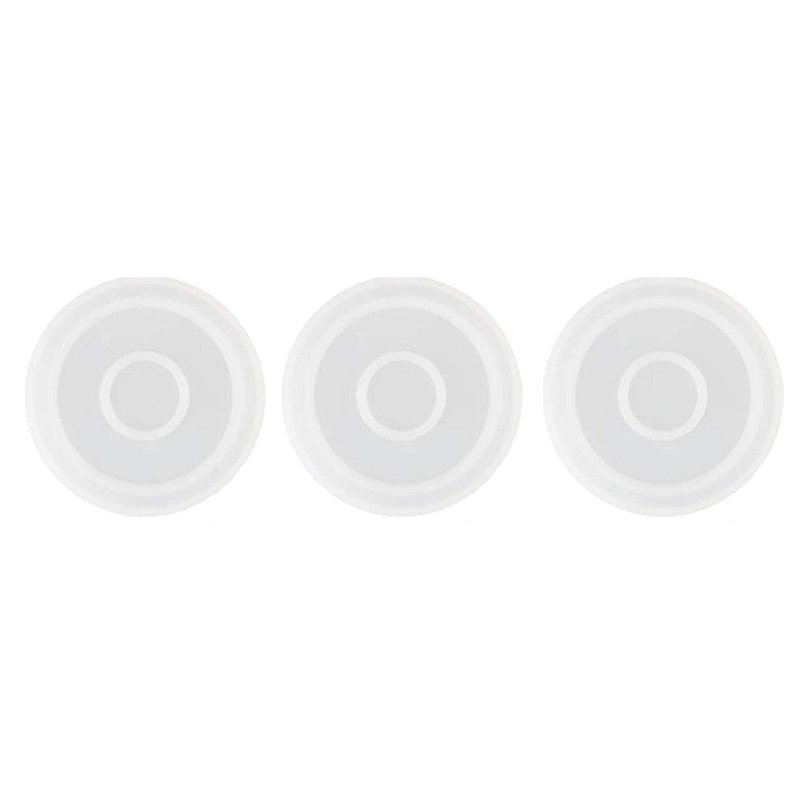 3 Pack Big DIY Round Coaster S - Coaster Mold Round 评论和价格