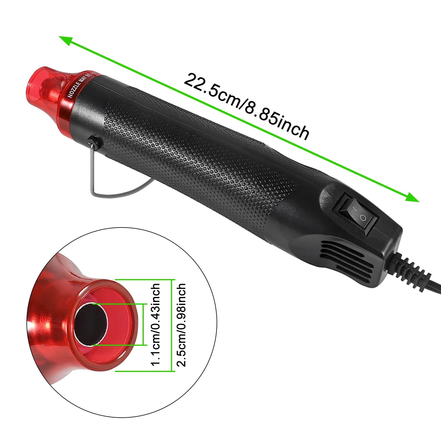 656/1060pcs Heat Shrink Tube W - Heat Gun Small 评论和价格