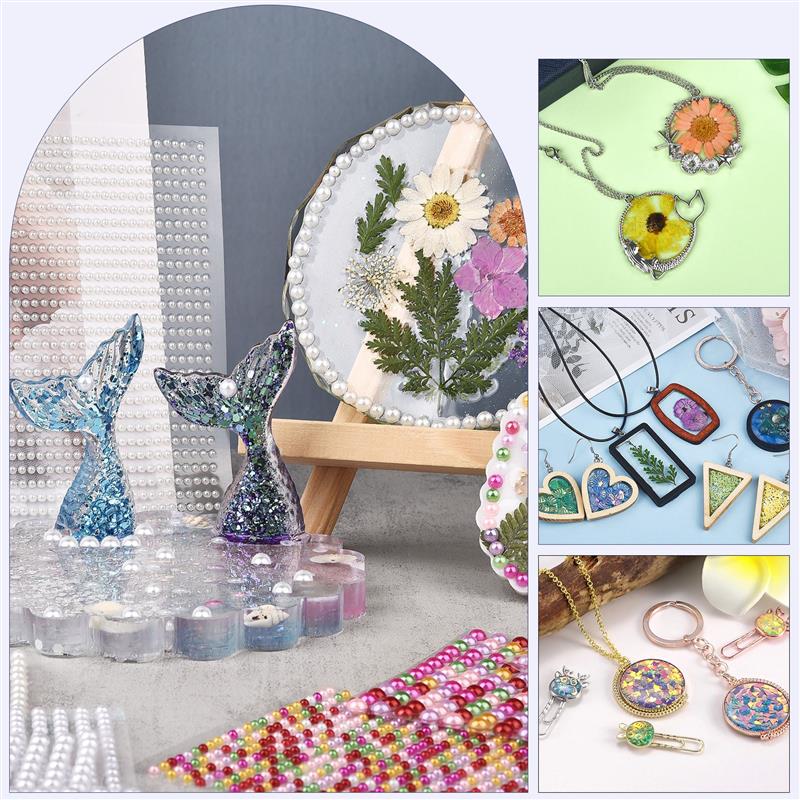 UV Resin Crystal Clear Large U - Resin Jewelry Kit 评论和价格