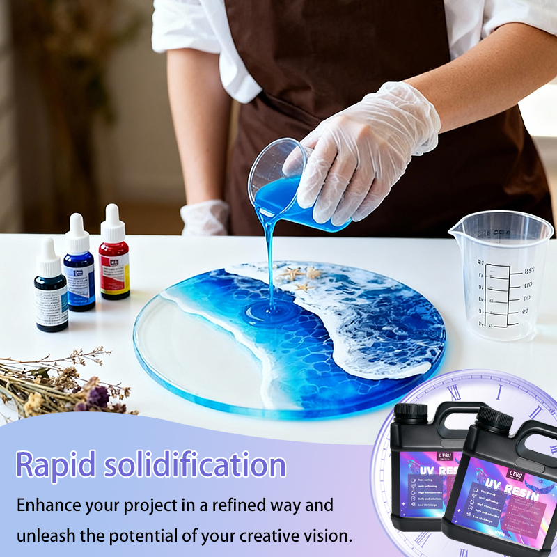 1000g UV Resin Crystal Clear H - Epoxy Uv Resin Kit 评论和价格